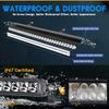32 INCH LED Light Bar Driving Offroad Flood Spot Combo Work Light White Light