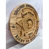 Handmade Second Amendment Right To Bear Arms Wood Sign, 10" x 10"