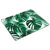 Wasach Tropical Leaf Mousepad - Mat - Beautiful Design - Leaves Green with White Background Rectangle Mouse pad