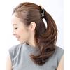 VINGTAINE H-536 Tortoise Shell Banana Clip, Small, Simple, Hair Clip, Hair Accessory