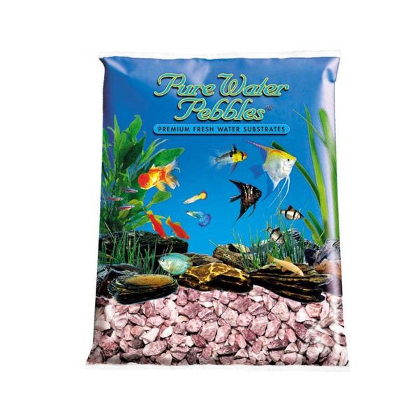 Pure Water Pebbles  Aquarium Gravel Pink Flamingo 5 lb