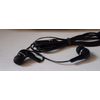 Pack of 5 BLACK/SILVER 3.5mm In Ear Headset Earbuds with Microphone