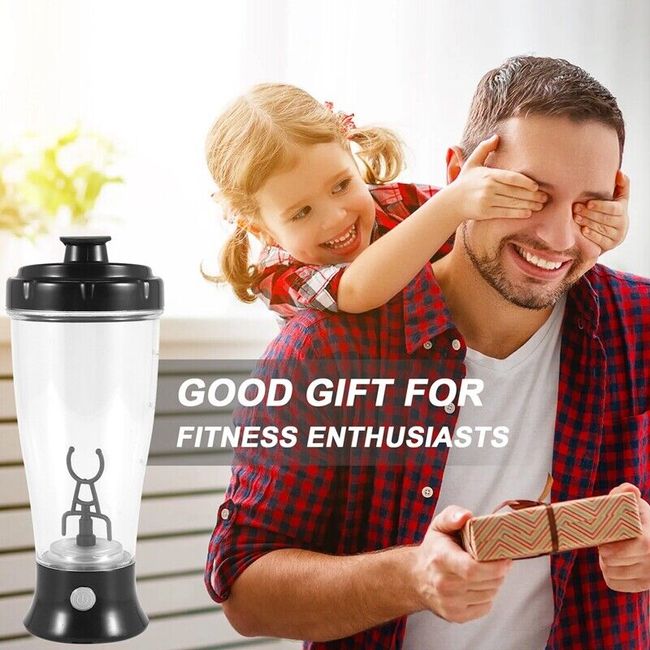 300ml Electric Protein Shaker Bottle, Automatic Self-stirring