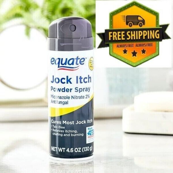 Equate Jock Itch Relief Powder Spray Antifungal, 4.6 oz