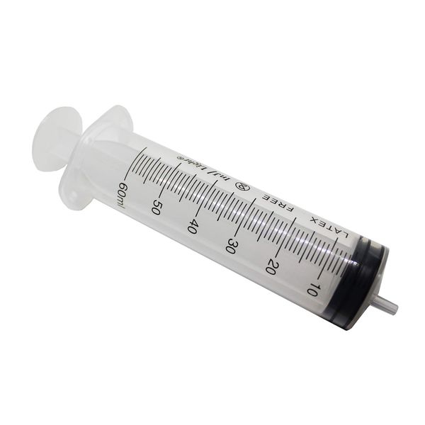 Sterile Rays 60ml Eccentric Syringes box (25)