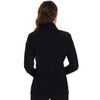 Meanzoo Women's Scrubs Jacket Zip Front Warm-up Jacket(Black,Medium)