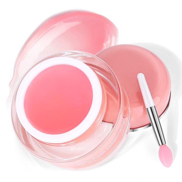 KYDA Berry Lip Sleeping Mask, feuchtigkeitsspendende Lippenschlafmaske mit Beeren- und Avocado-Extrakt, Lippenbalsam-Maske für trockene, rissige Lippen,nährende Lippenpflege-Maske