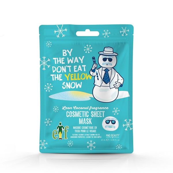 MAD Beauty Warner Elf Snow Man Sheet Mask x 4