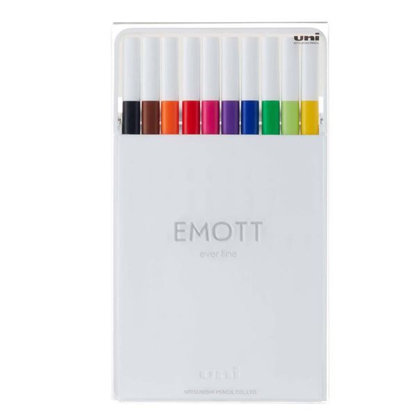 UNI Emott 10 Piece Vivid Set 1, UUEMOTT101