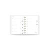 Filofax A5 2025 Planner - Moonlight black