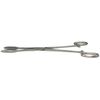 SANISMART Maier Grain Tongs 20 cm Straight with Lock Stainless Steel for Practice and Clinic