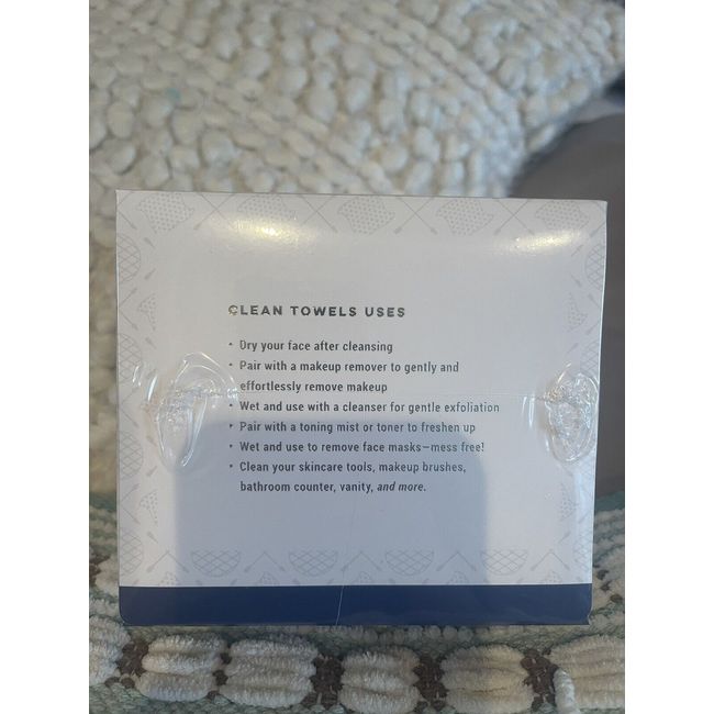 Clean Skin Club - Towels XL Super Soft for Sensitive Skin - 50 Count