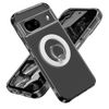 [MagSafe Compatible Smartphone Ring] Pixel 8a Case Transparent with Ring Google Pixel 8a Smartphone Case Clear Tando Function Anti-yellowing (Pixel 8a Transparent Case)