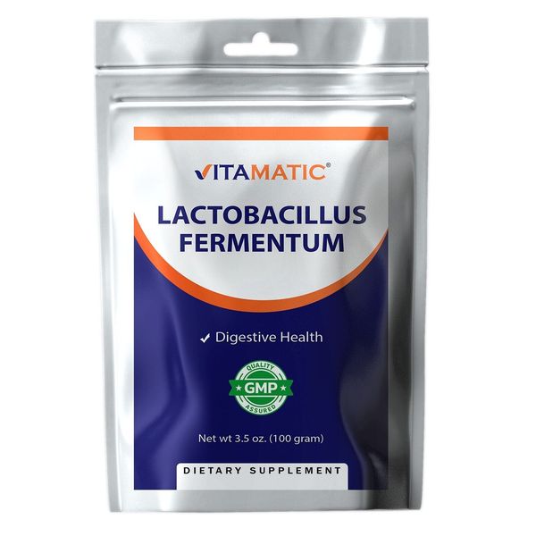 Vitamatic Lactobacillus Fermentum Probiotic Powder - Digestive Support - 100 Gr