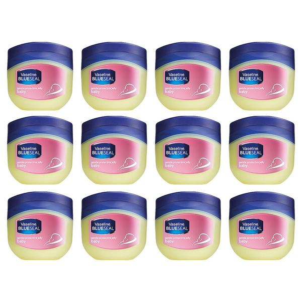 12 x Vaseline Baby Gentle Protective Petroleum Jelly Blueseal 50ml Each FROM U.S