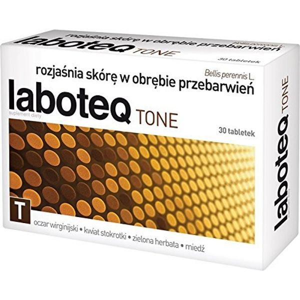 LABOTEQ Tone - 30 Capsules - Protects The Skin from Harmful Sunlight - Brightens The Skin Within Discoloration - Prevents New Spots -