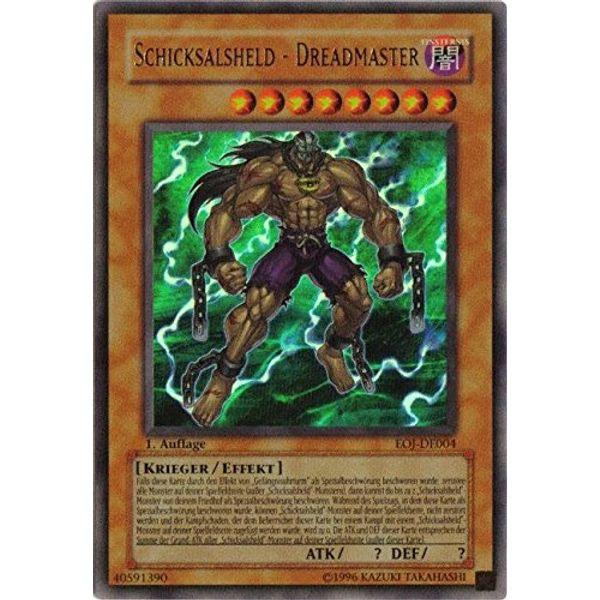 EOJ DE004 Destiny Hero – Dread Master 1st Edition