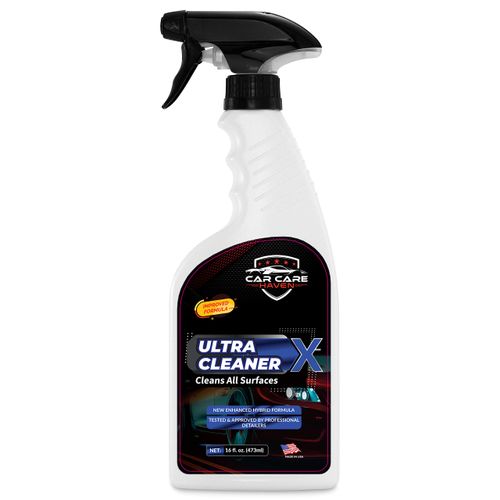 CAR CARE HAVEN Ultra Cleaner X (16oz)-All Purpose Multi-Surface Interior, Exterior Cleaner for Upholstery, Leather Seat, Dashboard, Plastic Seats Trim, Vinyl, Cloth, Rubber, Carpet, Headliner & More!