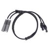 HouYeen Front Left and Right ABS wheel Speed Sensor for B-MW 1 Series E81 E82 E87 E88 3 Series E46 E90 E91 E92 E93 Pack of 2