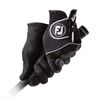 FootJoy Men's RainGrip Pair Golf Glove Black Medium, Pair