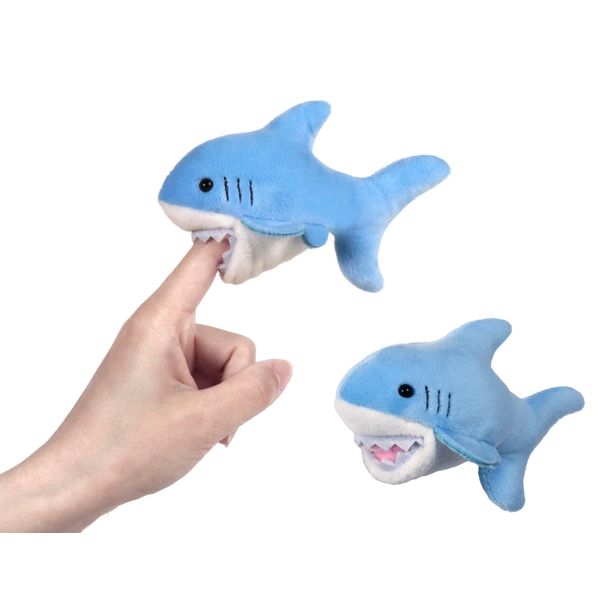 Ice King Bear Little Shark Finger Puppets Stuffed Animals Plush Toy (5)