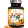 Tumeric Curcumin Max Potency With Bioperine Black Pepper 2600MG, 240 Capsules US