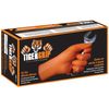 KUNZER Tiger Grip M - Chemical Resistant Nitrile Disposable Gloves Orange - "Tiger Grip" Size M - Pack of 100
