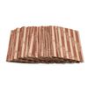 Half Dollar Coin Wrappers, 100 Flat Striped Coin Wrappers
