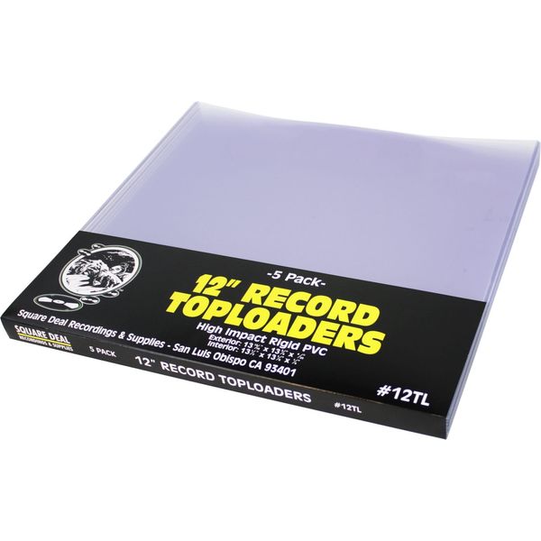 (5) 12TL - Single 12" Vinyl Record LP Topload Holder