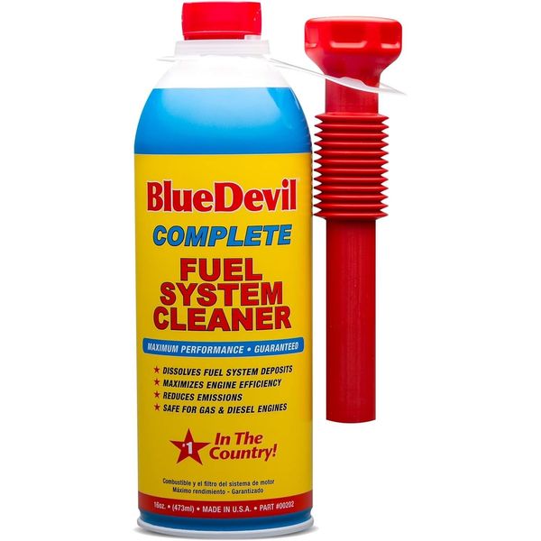 BlueDevil 00202 Complete Fuel System Cleaner 16 oz | Gasoline Engine Treatment