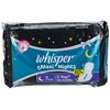 Whisper Maxi Nights 7 Pads -XL Wings Extra Heavyflow - 317mm