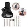Dremel Rotary Multi Tool Cutting Guide HSS Router Drill Bits Attachment Kit