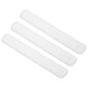 sourcing map 3 Pcs Microfiber Window Scrubber Replacement Head 17.72 Inch Yellow/White
