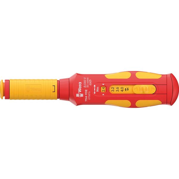 Wera 05075876001 7516 VDE Kraftform Safe-Torque Speed Torque Screwdriver