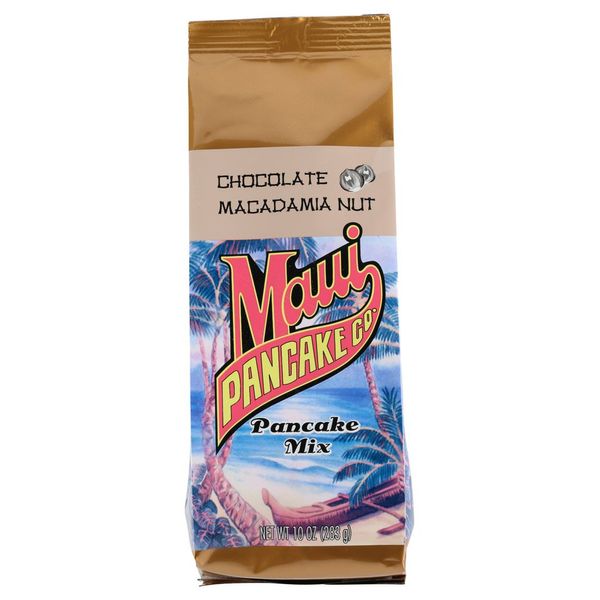 Maui Pancake Co. Chocolate Macadamia Nut Pancake Mix, 10 Oz Bag