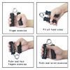E-smartinlife Hand Grip Strengthener Set, Finger Gripper - Soft Foam Hand Exerciser for Quickly Increasing Wrist Forearm and Finger Strength, 2 Pack