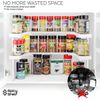 2-Tiered Spice Rack Organizer Expandable for Cabinet and Pantry Storage