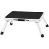 Folding 1 Step Ladder Small Stool Tread Ladders Anti-Slip Mat Kitchen Workshops