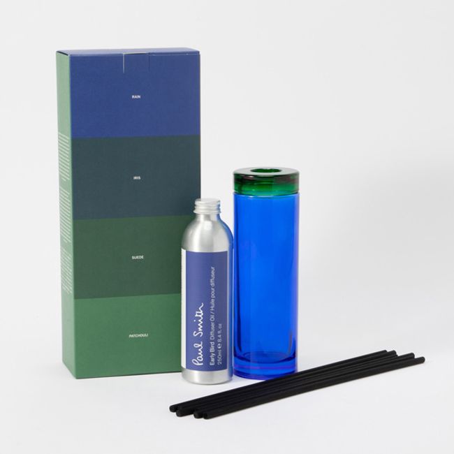 [20x Black Friday Points] Paul Smith Early Bird Diffuser Blue 250ml [Next day delivery available] PAUL SMITH Unisex Aroma Candle Fragrance Fragrance Gift Present Birthday