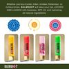 Shotgun Shell Lip Balm 4 Pack SPF 15 Moisturizes and Protects Chapped Lips