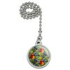 GRAPHICS & MORE Majestic Macaws Colorful Rainforest Pattern Ceiling Fan and Light Pull Chain