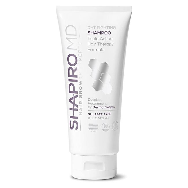 Shapiro MD Hair Loss Shampoo, Vegan Formula with DHT Blockers for Thinning Hair