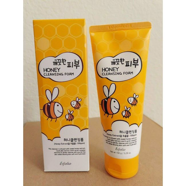 esfolio Honey Cleansing Foam (5.29oz150g)