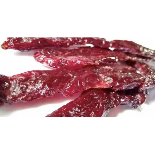 Mild Teriyaki Premium Jerky Hut Beef Jerky 1/2 Pound Bag 8oz Luau Louie Tropical