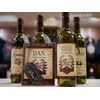 Mulberry Studios Dan Wine Label, 2 Front and Back Labels and 2 Tags