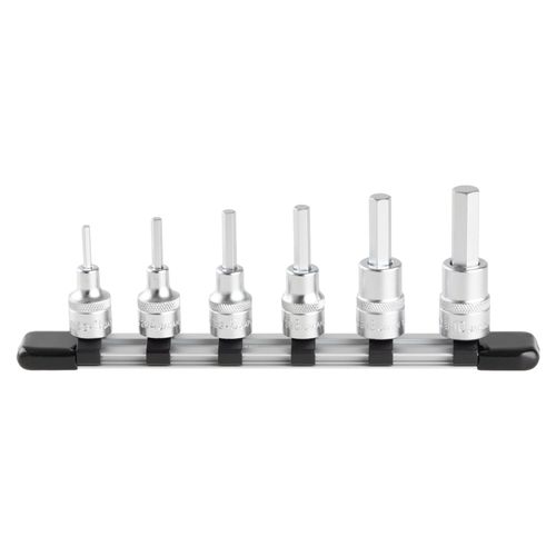 Tone HH306 Hexagon Socket Set (With Holder), Insertion Angle 0.3 inches (9.5 mm) (3/8") Contents: 6 Pieces