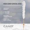 Purple Rock Candy Crystal Sticks - Grape Flavored - 36 Indiv. Wrapped