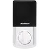Kwikset 9260CNT-514S Contemporary SmartCode Keypad Electronic Deadbolt SmartKey Matte Black Finish