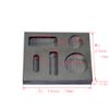 LLF Graphite Casting Ingot Mold Metal Refining Scrap Bar Coin Combo 1/4 1/2 1 oz