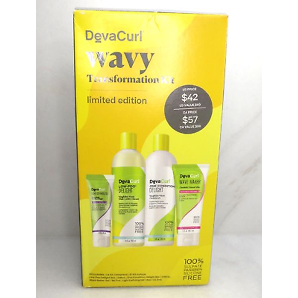 DEVACURL WAVY TRANSFORMATION KIT LIMITED EDITION BOXED